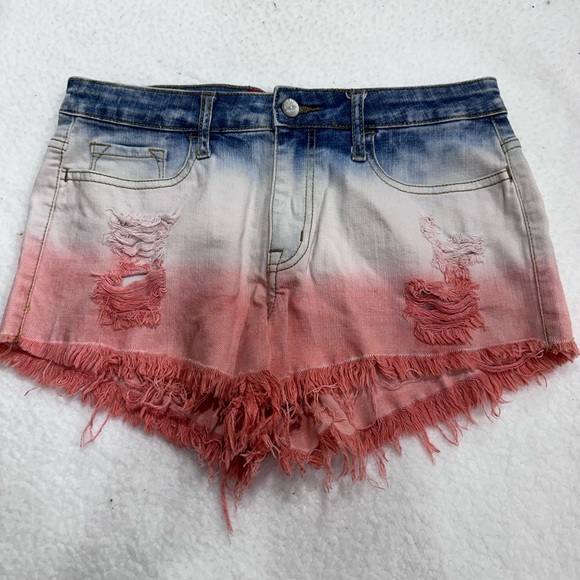 AKIRA Pants - Akira Ombre Denim Women Shorts